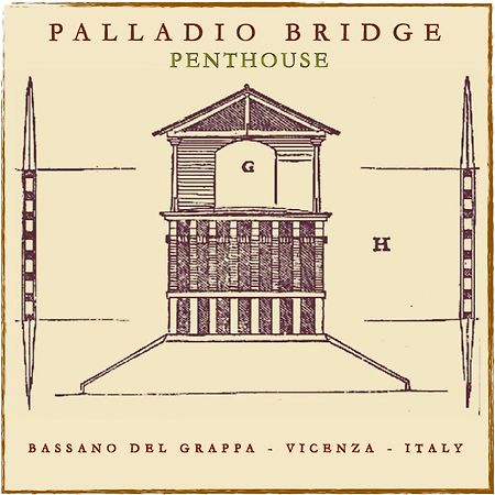 Palladio Bridge Penthouse Lejlighed Bassano del Grappa Eksteriør billede
